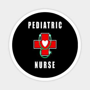 Pediatric Nurse Simple Nursery Icon Birthday Gift Idea Magnet